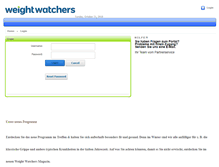 Tablet Screenshot of partner.weightwatchers.de